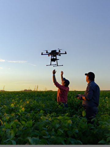 fly drone