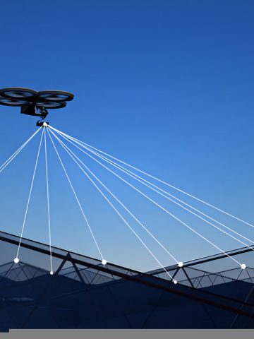 working drone