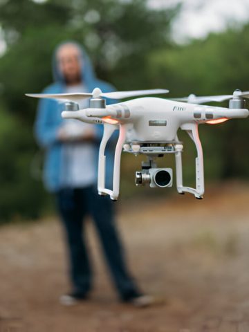 drone in record